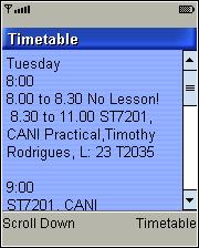 Class Schedule Class Schedule