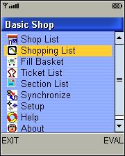Shopping List
