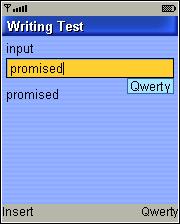 Writing Test Writing Test